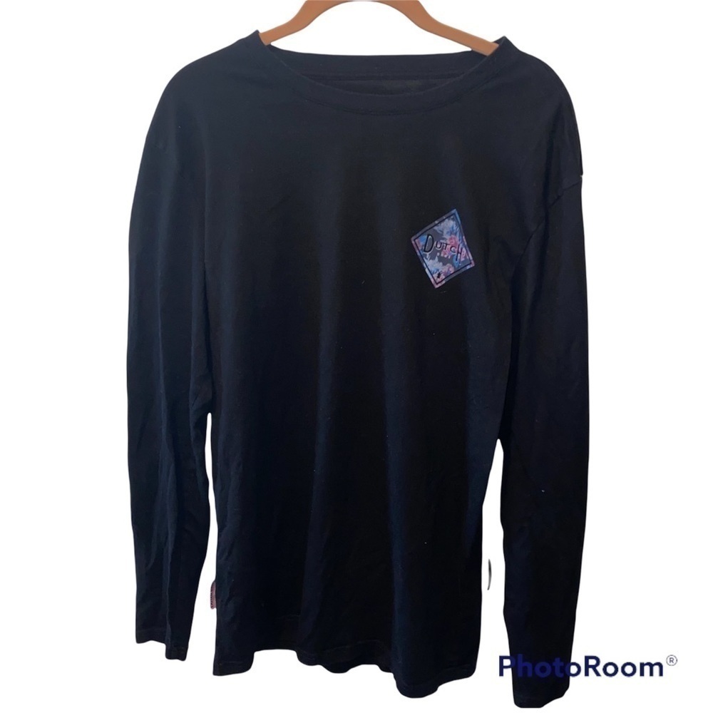 DUTCH Bros long sleeve t shirt ladies black small